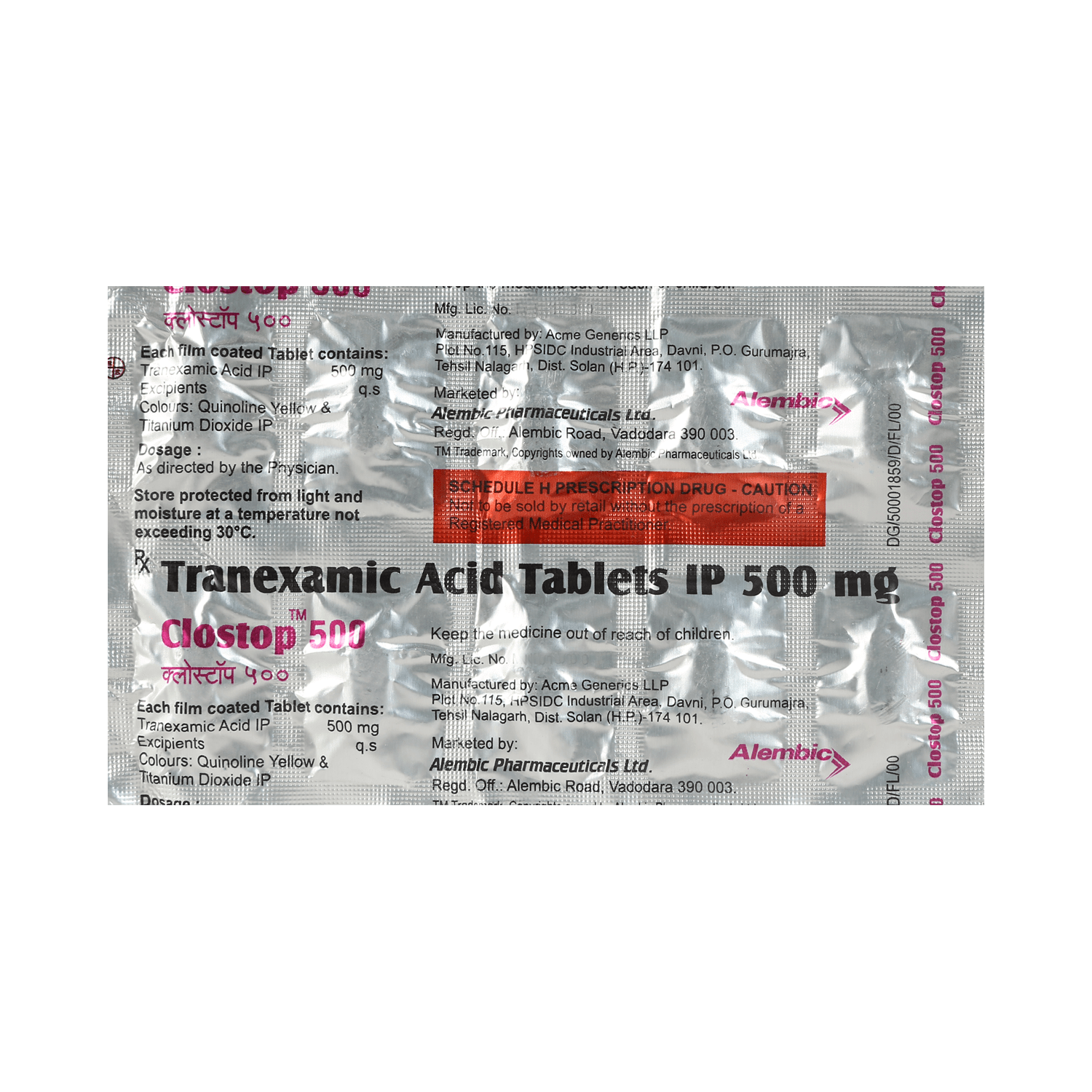 Clostop 500 Tablet - Image 3