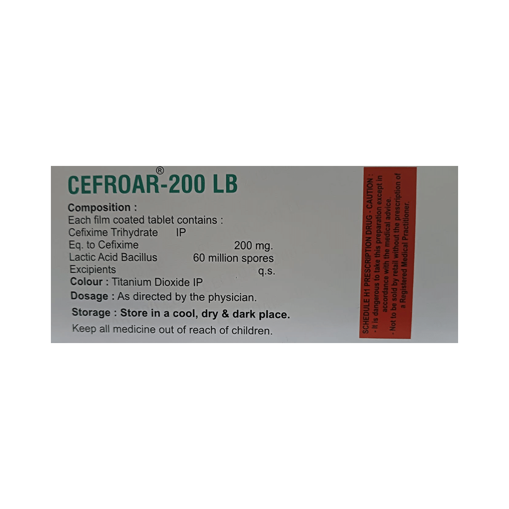 Tablet Cefroar 200 LB - Image 2