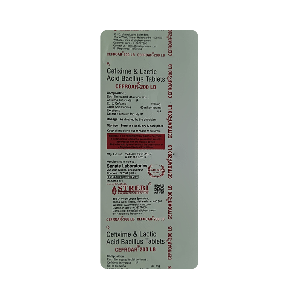 Tablet Cefroar 200 LB - Image 4