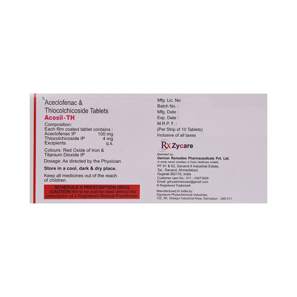 Acosil-TH Tablet - Image 2