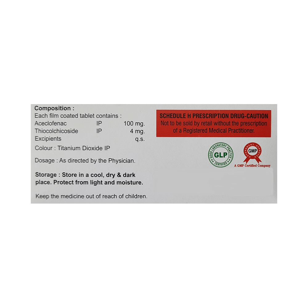 Lycefenac TH 4 Tablet - Image 2