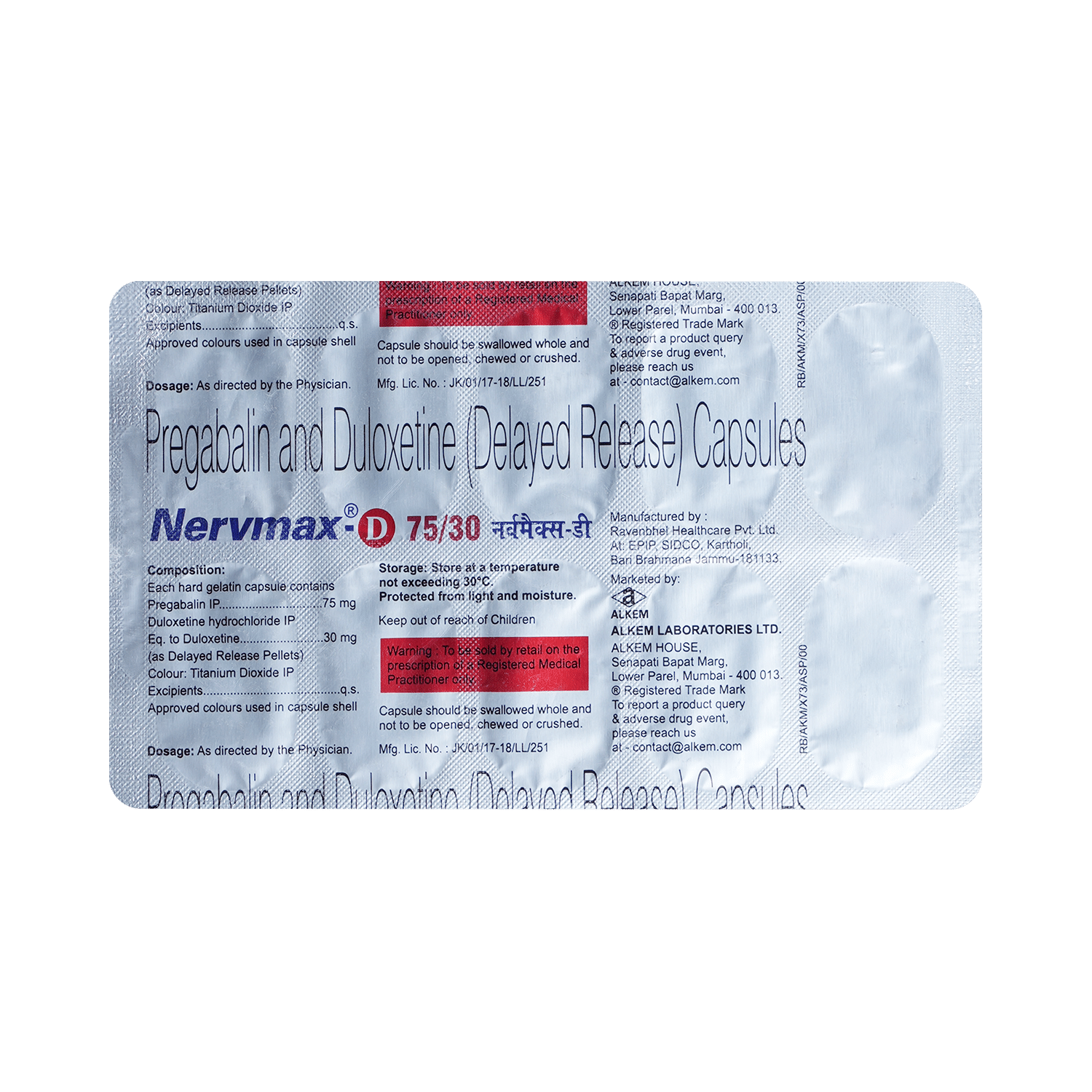 Nervmax-D 75/30 Capsule DR - Image 3