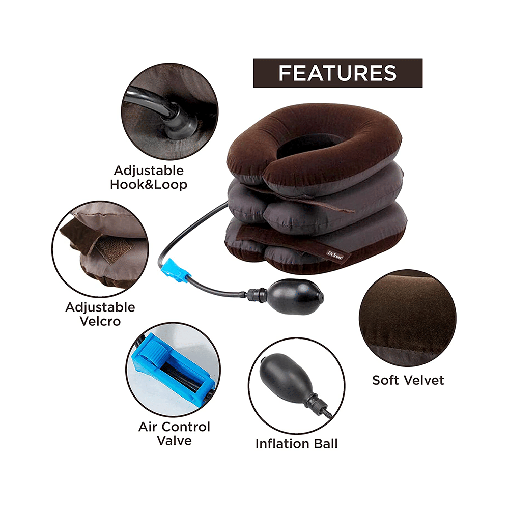 Dr Trust Inflatable Cervical Neck Traction For Neck Pain Relief 336 - Image 2