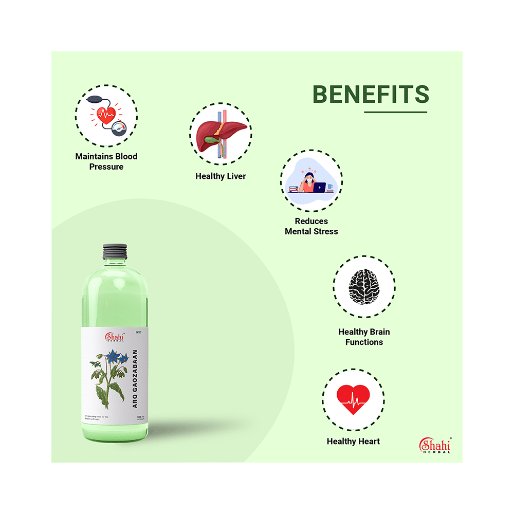 Shahi Herbal Arq Gaozabaan (500ml Each) - Image 2