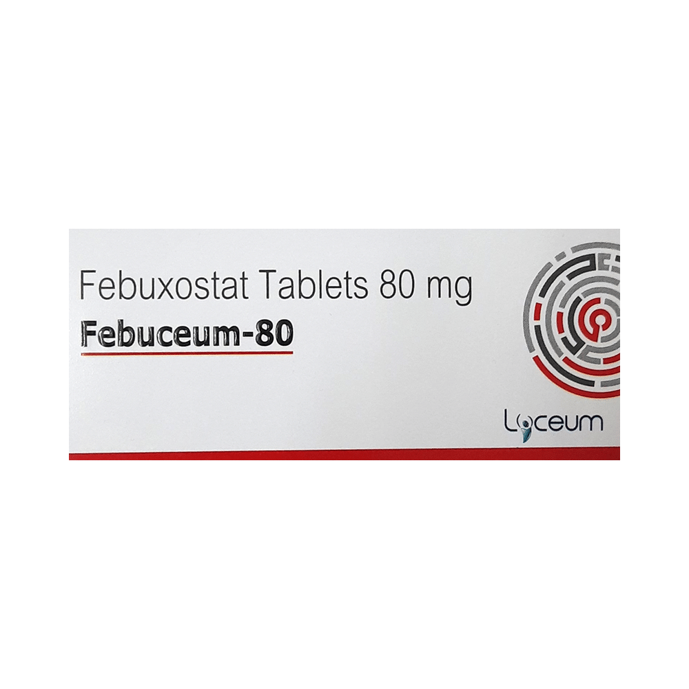 Febuceum 80 Tablet - Image 1