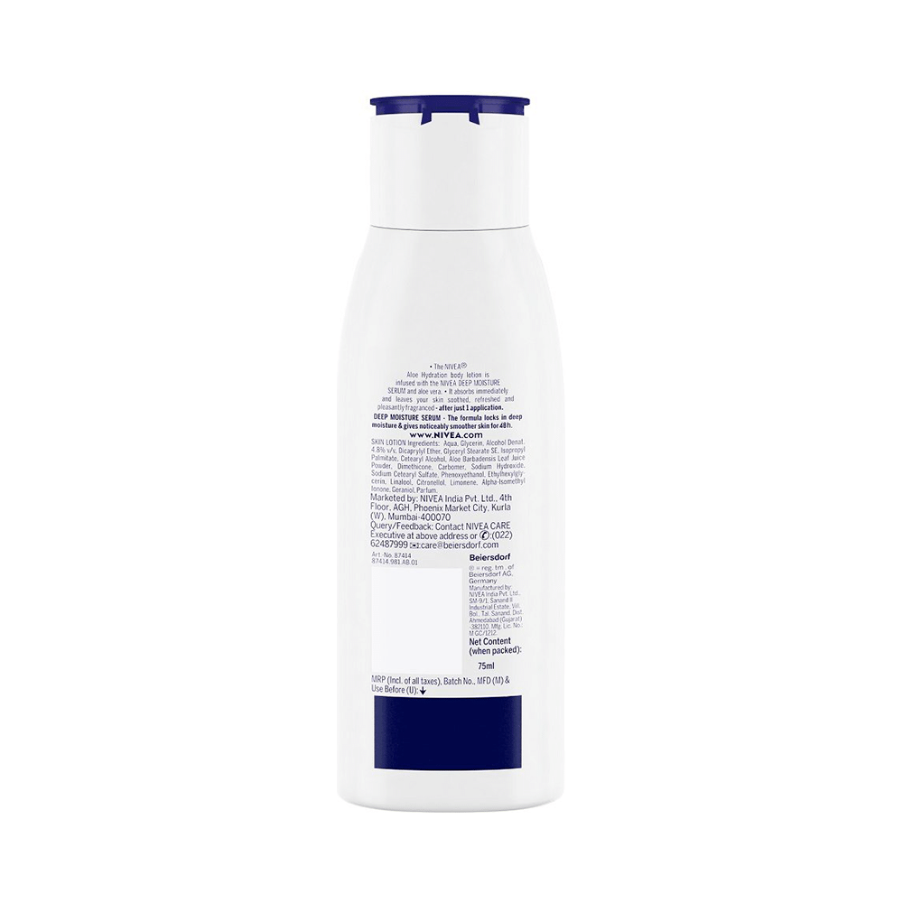Nivea Aloe Hydration Body Lotion | 5 in 1 Complete Care for All Skin Types - Image 2