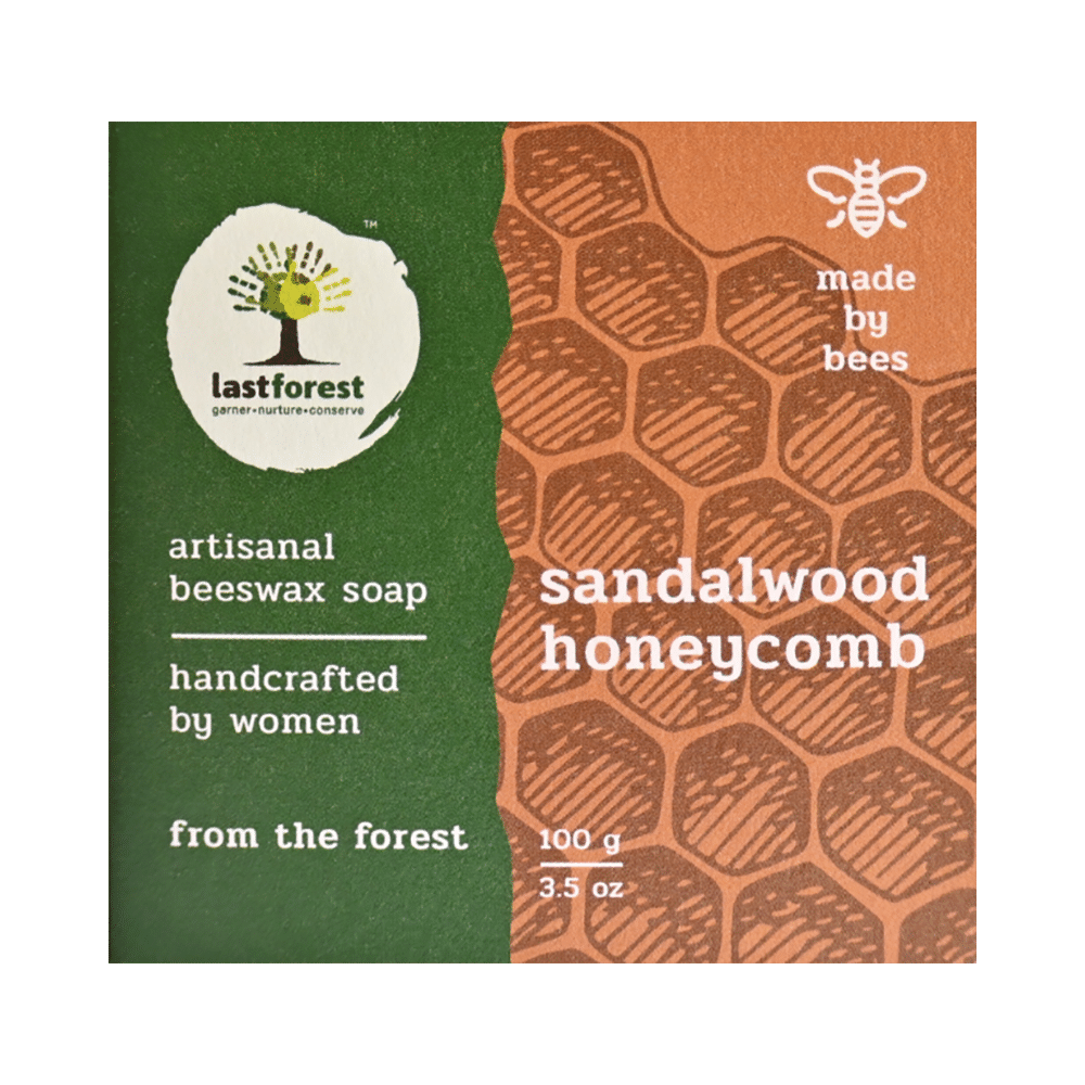 Last Forest Sandal Honeycomb Beeswax Soap