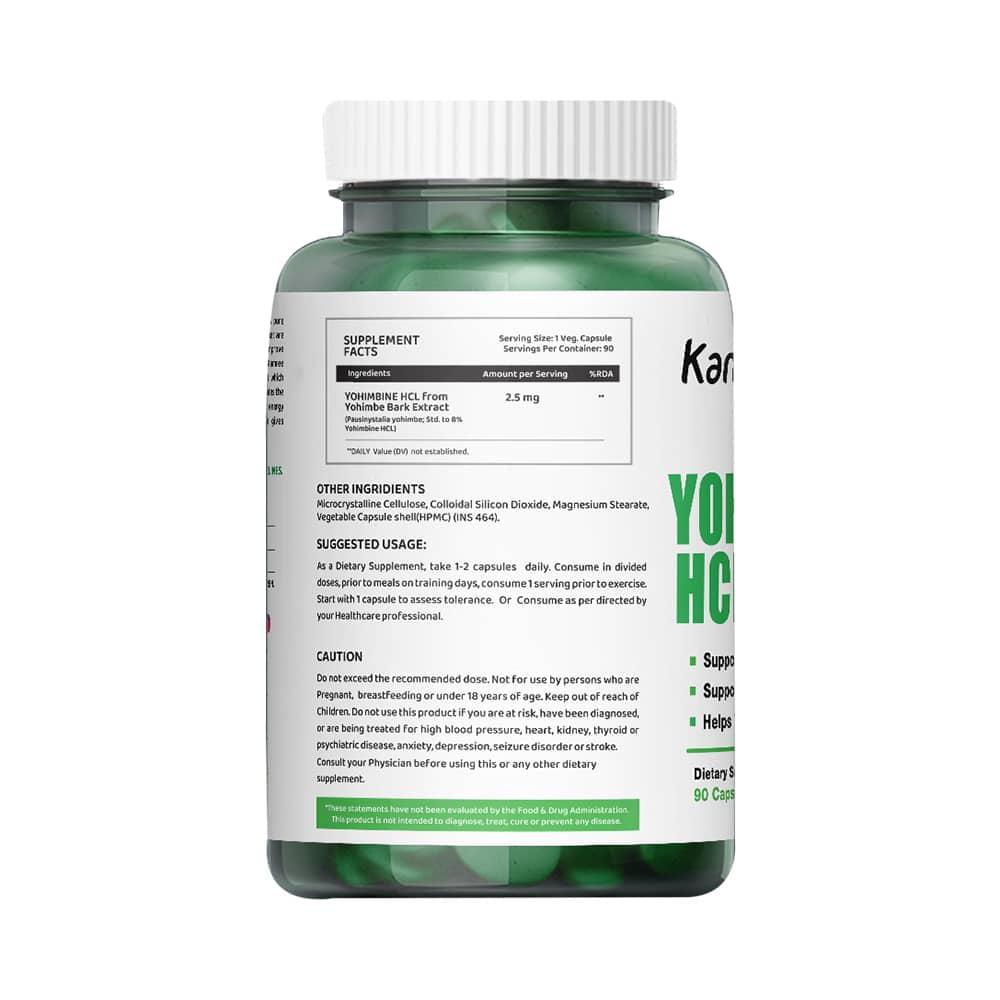 Kamree Yohimbine HCL 2.5mg Capsule - Image 2