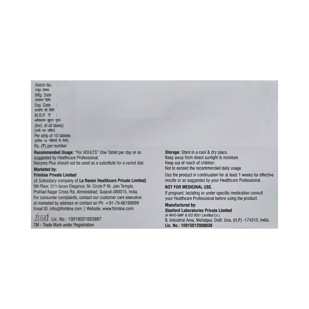 Nacyres Plus Tablet - Image 3