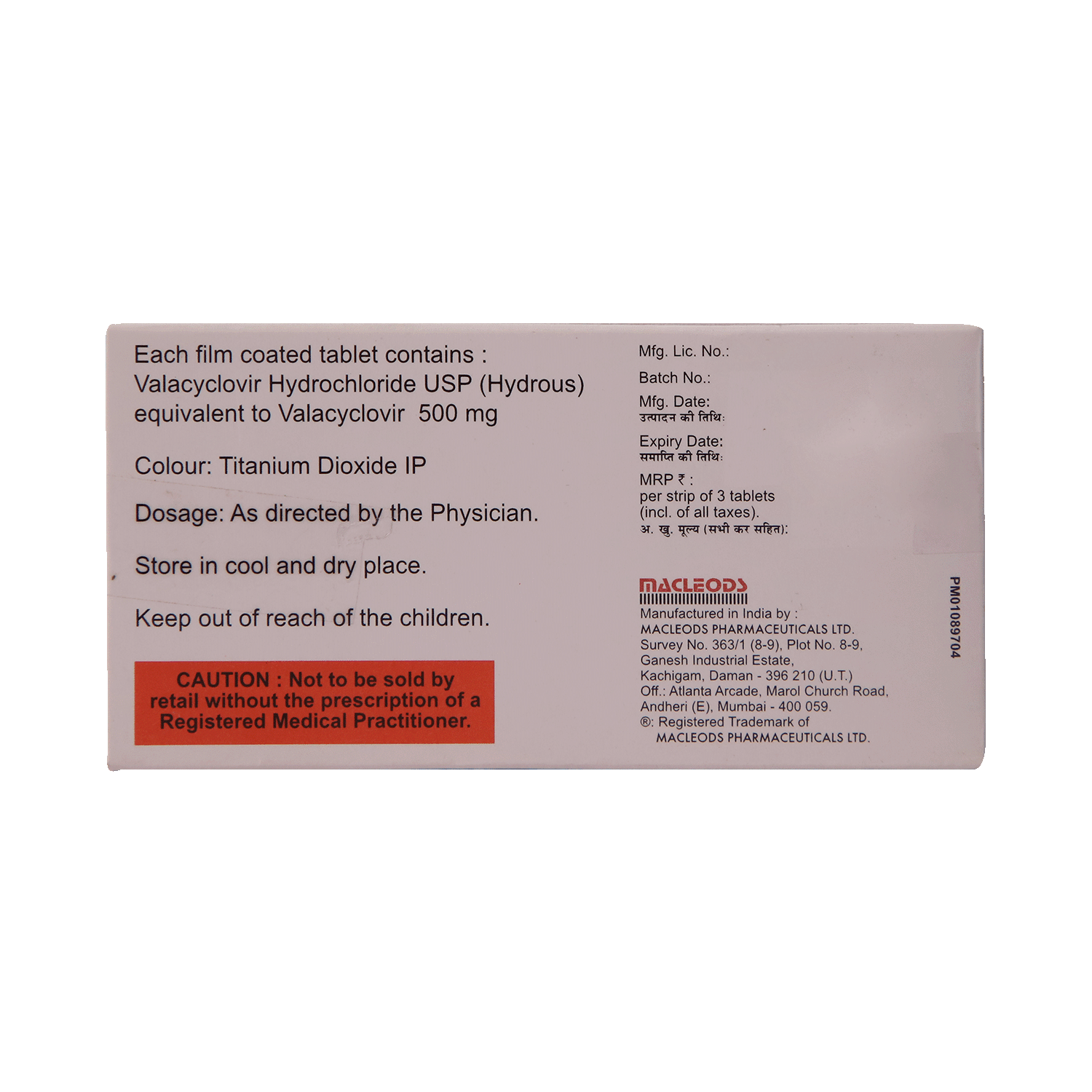 Valamac 500mg Tablet - Image 3