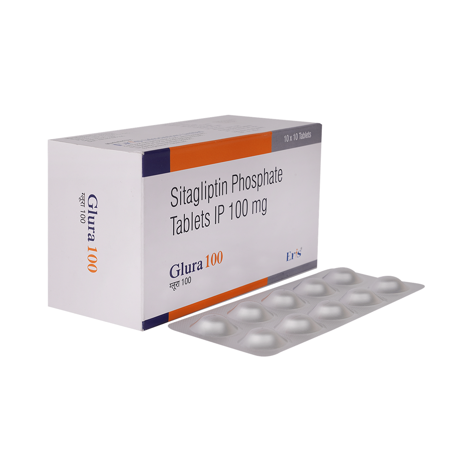 Glura 100mg Tablet