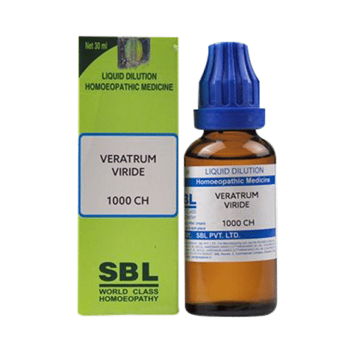 SBL Veratrum Viride Dilution 1000 CH