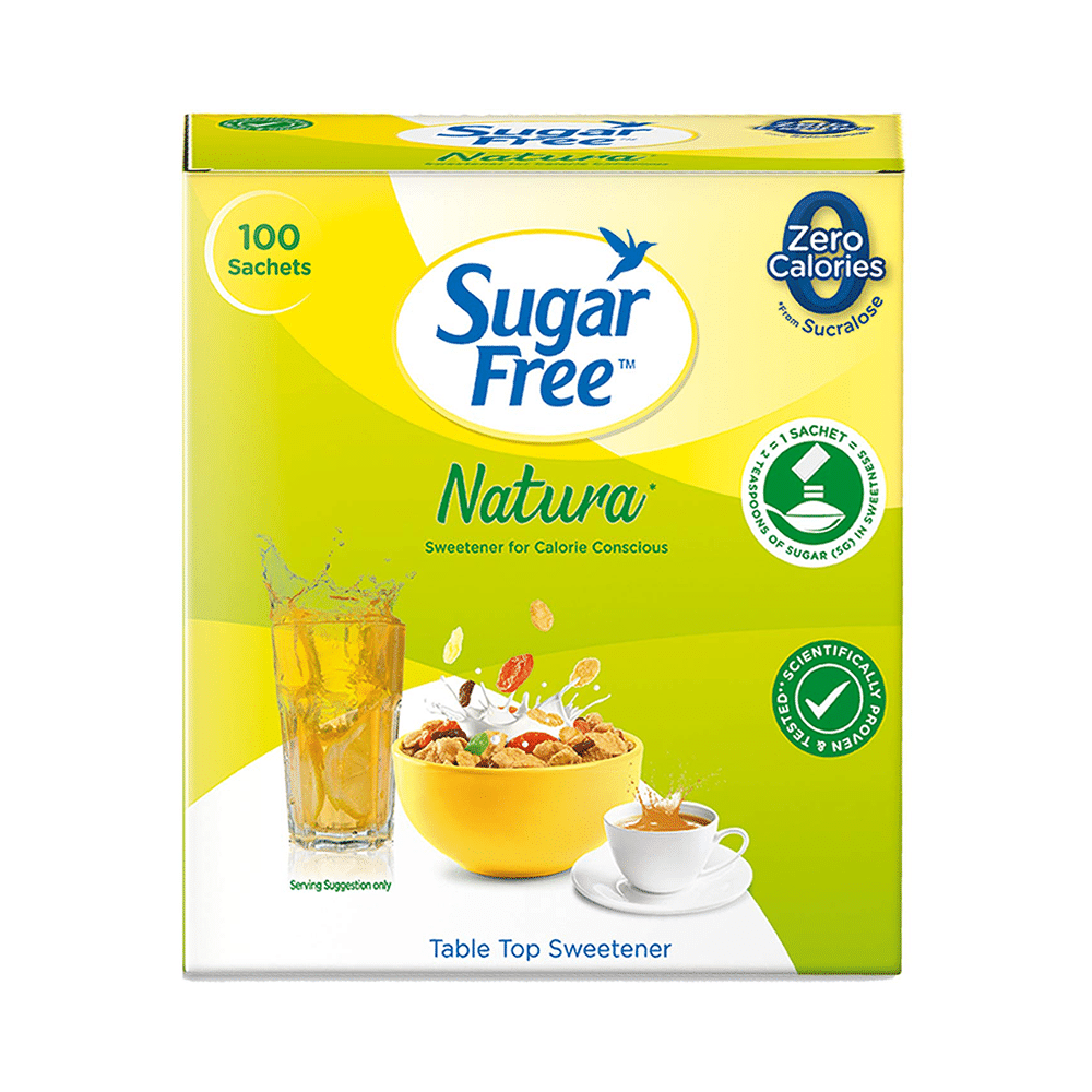 Sugar Free Natura Low Calorie Sucralose Sweetener | Sachet - Image 2