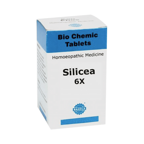 Bahola Silicea Biochemic Tablet 6X