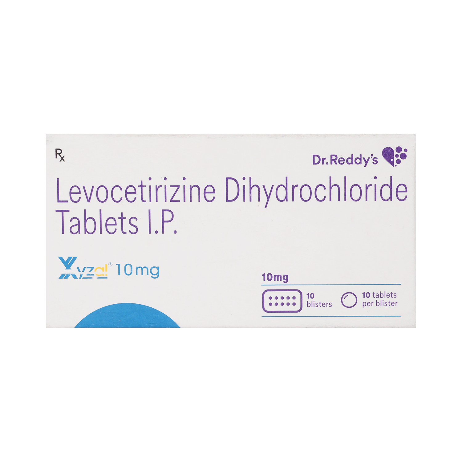 Xyzal 10mg Tablet - Image 2