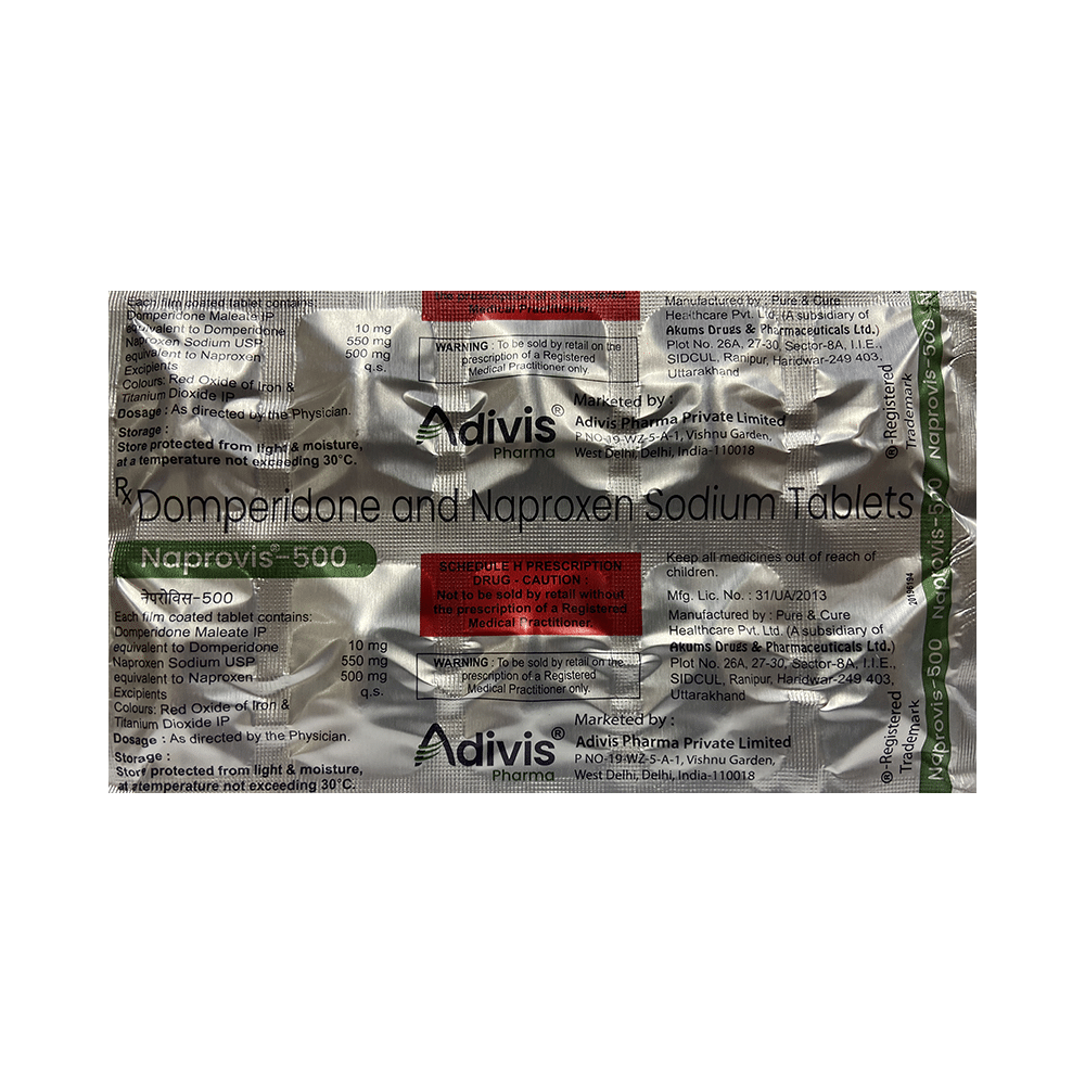 Naprovis 500 Tablet - Image 1