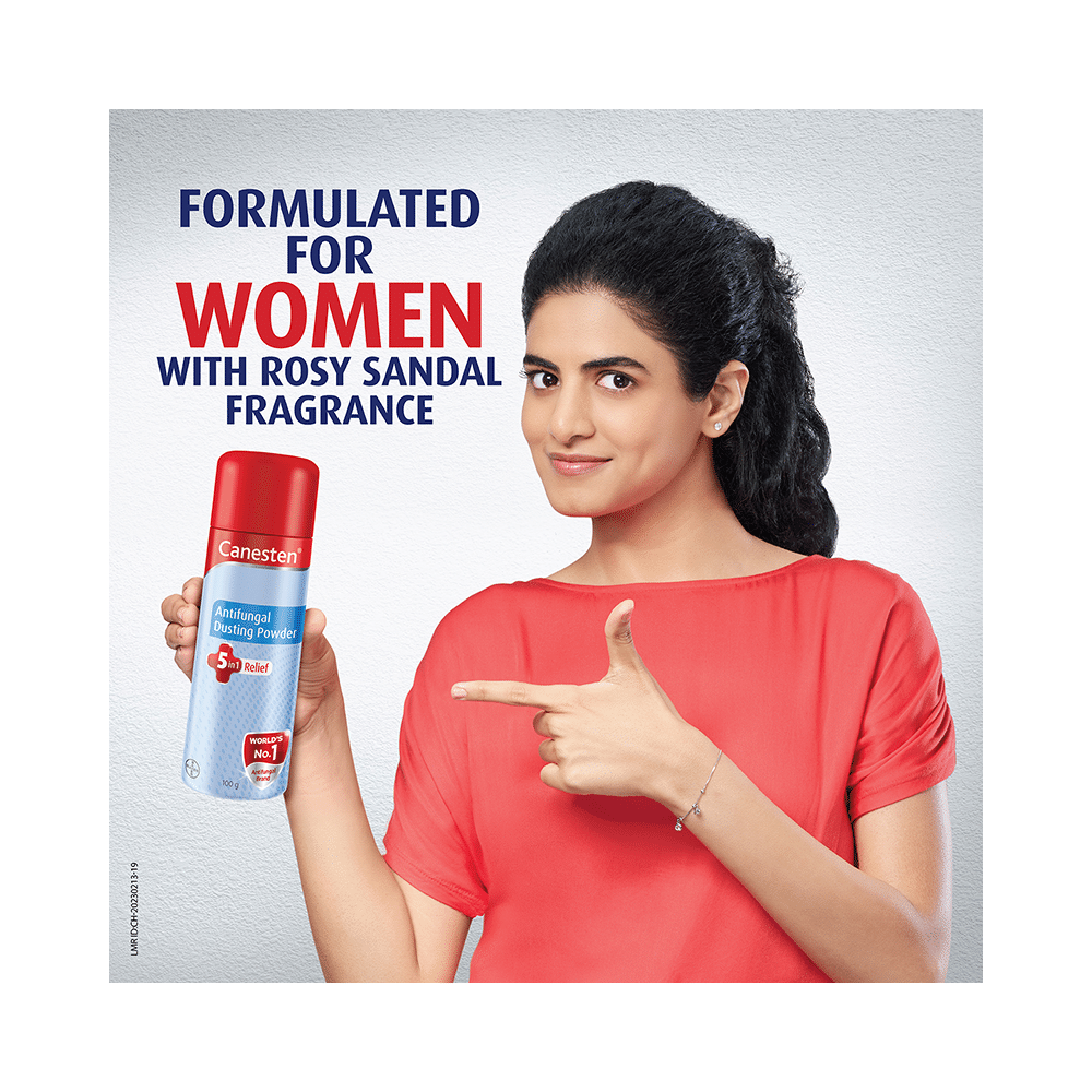 Canesten Antifungal Dusting Powder | For Skin Irritation, Redness, Itching, Prickly Heat & Fungal Infection - Image 6