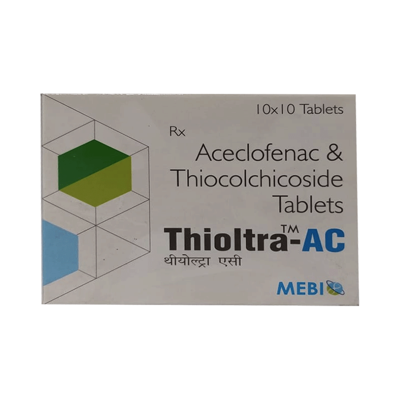 Thioltra AC 100mg/4mg Tablet - Image 1