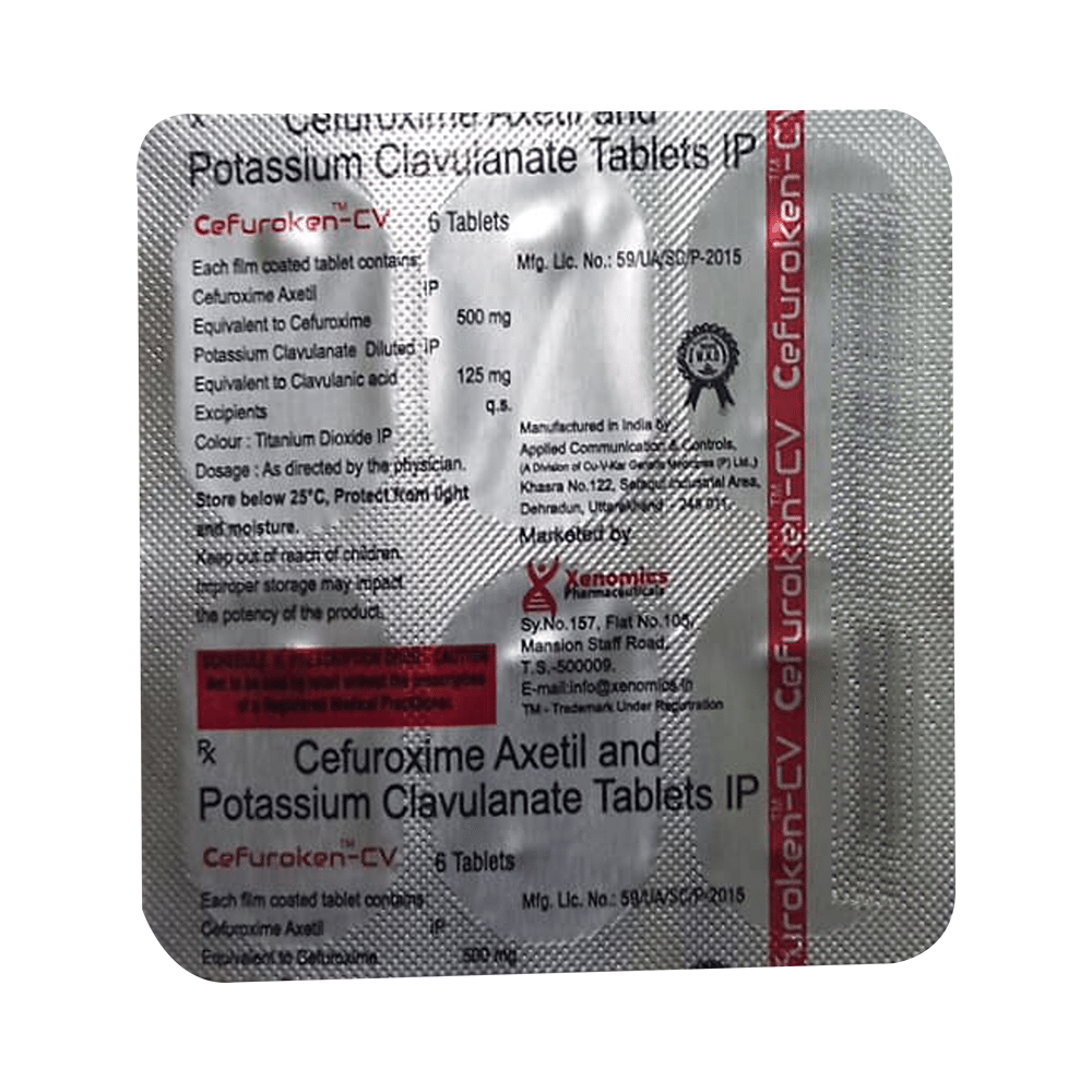 Cefuroken-CV Tablet - Image 3