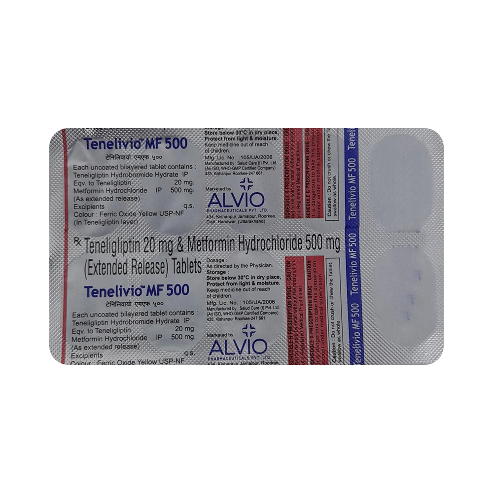 Tenelivio MF 500 Tablet ER - Image 1