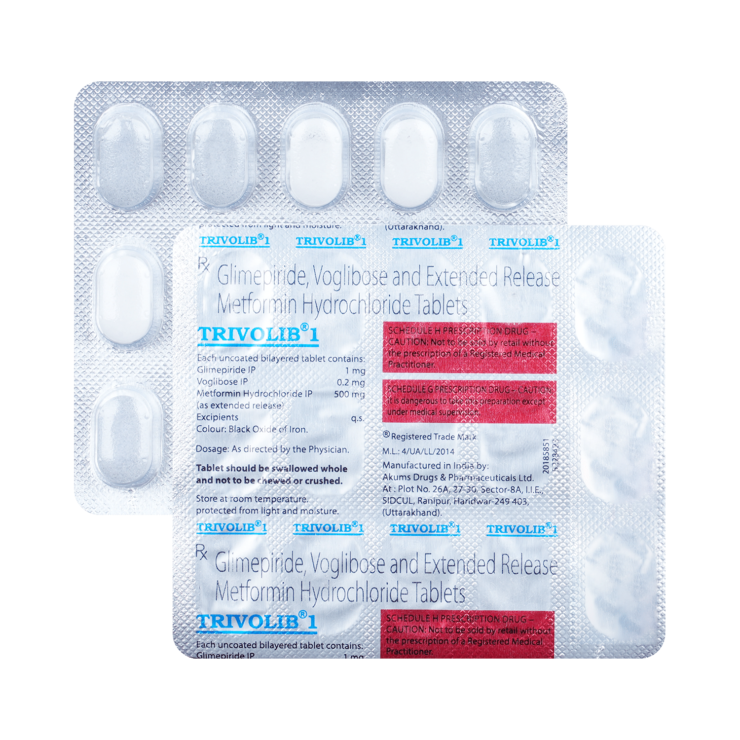 Trivolib 1 Tablet ER - Image 1