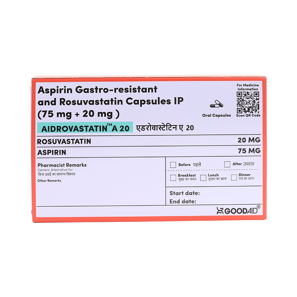 Aidrovastatin A 20 Capsule