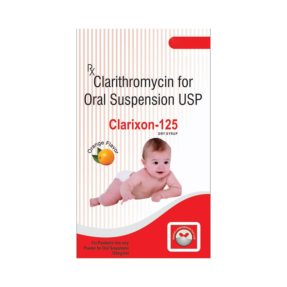 Clarixon 125 Dry Syrup Orange