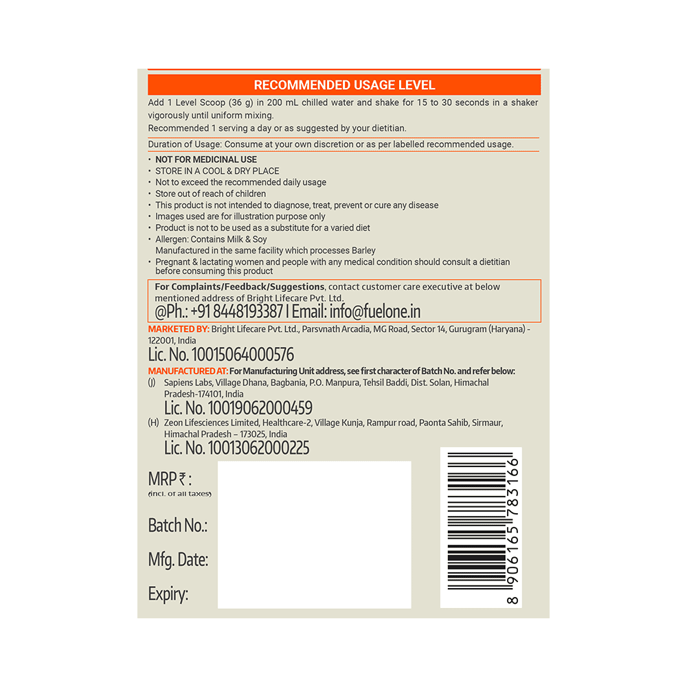 Fuel One Whey Max, Whey Protein Concentrate & Whey Protein Isolate Chocolate - Image 9