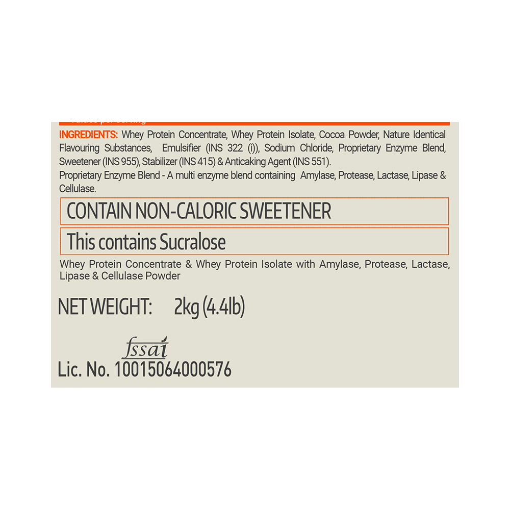 Fuel One Whey Max, Whey Protein Concentrate & Whey Protein Isolate Chocolate - Image 7