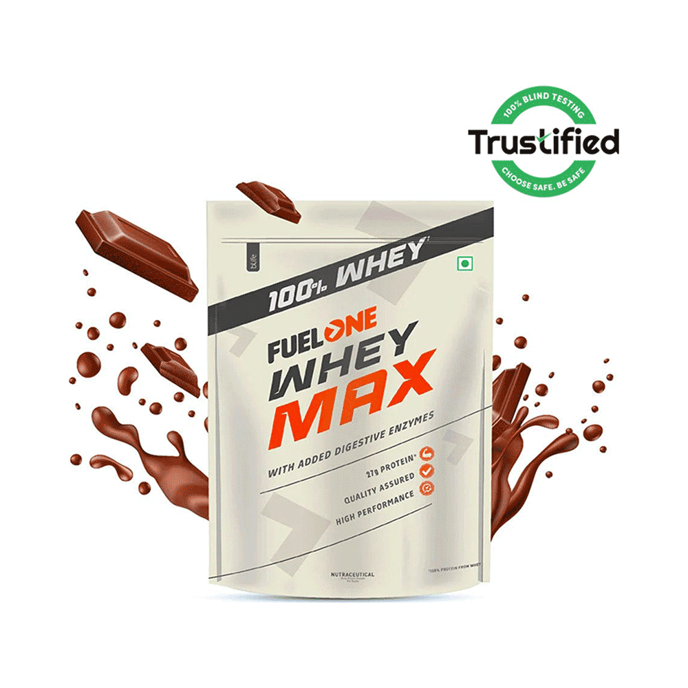 Fuel One Whey Max, Whey Protein Concentrate & Whey Protein Isolate Chocolate - Image 5