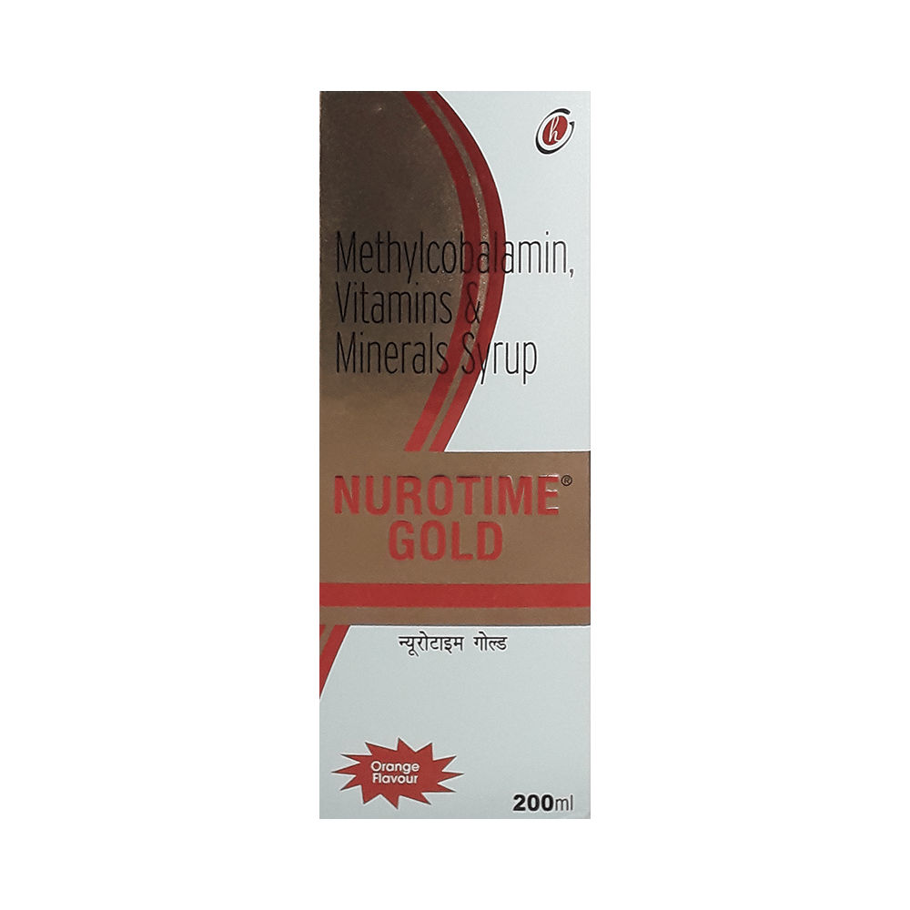 Nurotime Gold Syrup Orange - Image 1