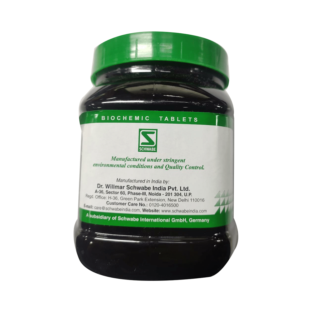 Dr Willmar Schwabe India Calcarea Fluorica Biochemic Tablet 200X - Image 3