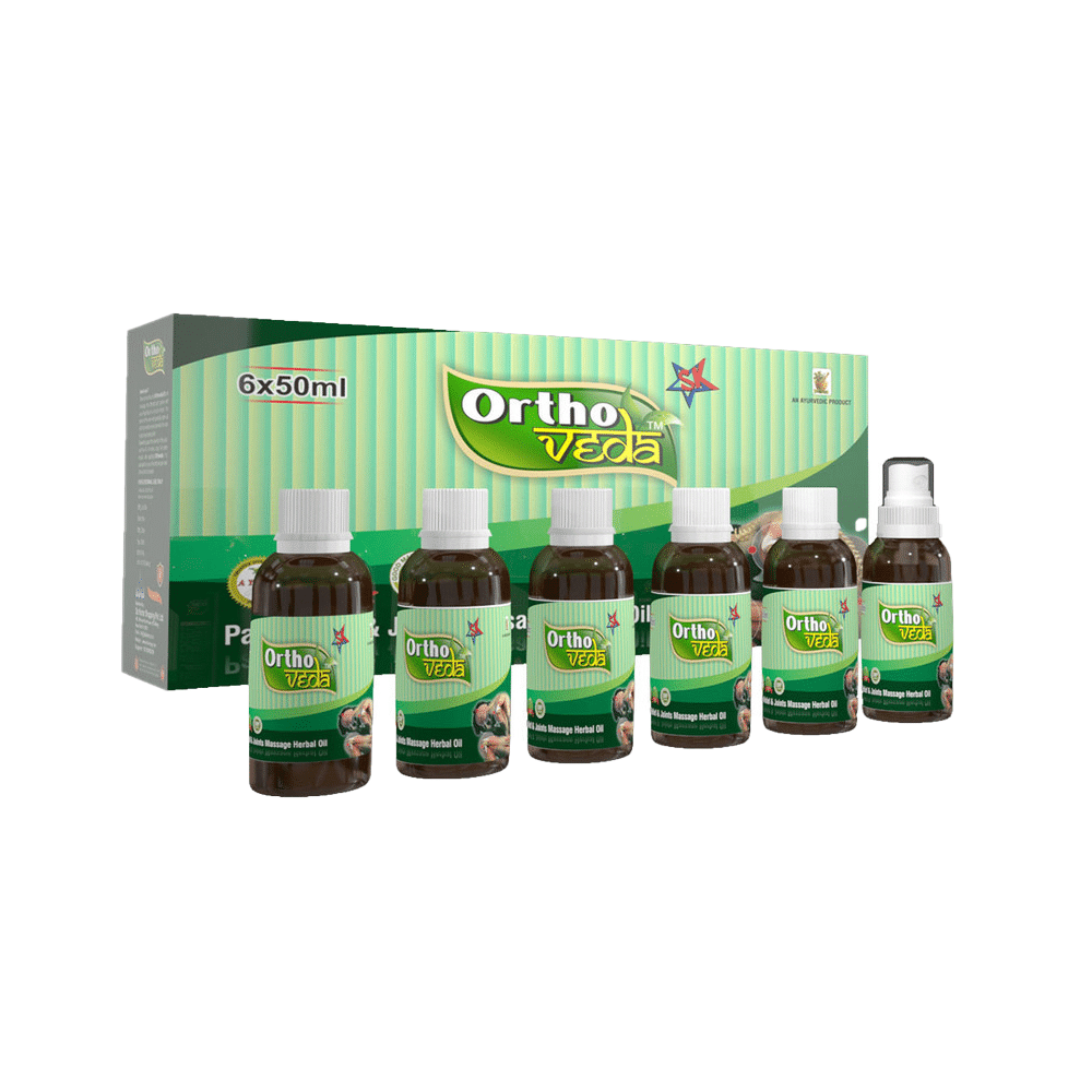 Ortho Veda Oil | Ayurvedic Massage for Pain Relief | Joint Pain & Knee Pain | Back Pain & Muscle Pain | - Image 2