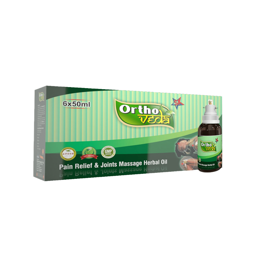 Ortho Veda Oil | Ayurvedic Massage for Pain Relief | Joint Pain & Knee Pain | Back Pain & Muscle Pain | - Image 3