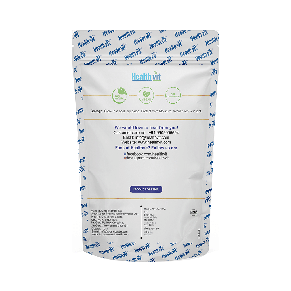 HealthVit Superfood Spirulina 500mg Powder - Image 2