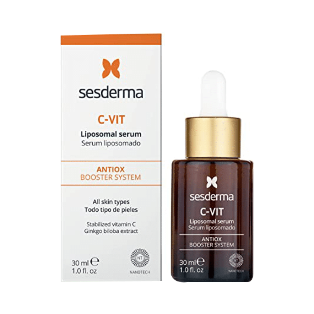 C-Vit Facial Liposomal Serum with AntiOx Booster System | Skin Brightening Face Care Product - Image 1