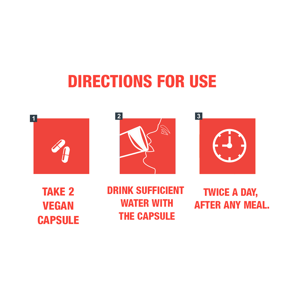 Fast&Up Plant Based Joint Care Vegan Capsule, 100% Pure Rosehip, 3 in 1 Triple Action Formula - Image 5