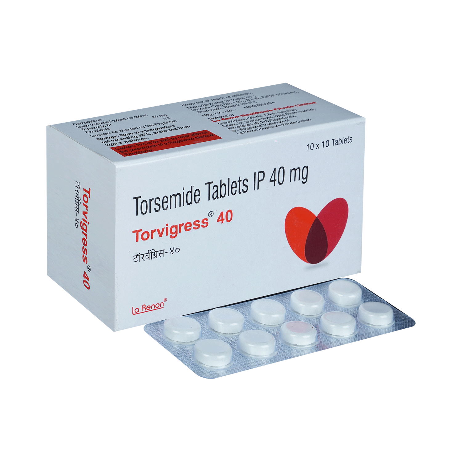 Torvigress 40 Tablet
