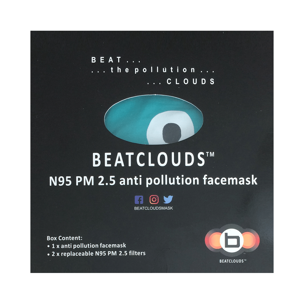 Beatclouds Adult N95 PM 2.5 Anti Pollution Facemask Green - Image 4