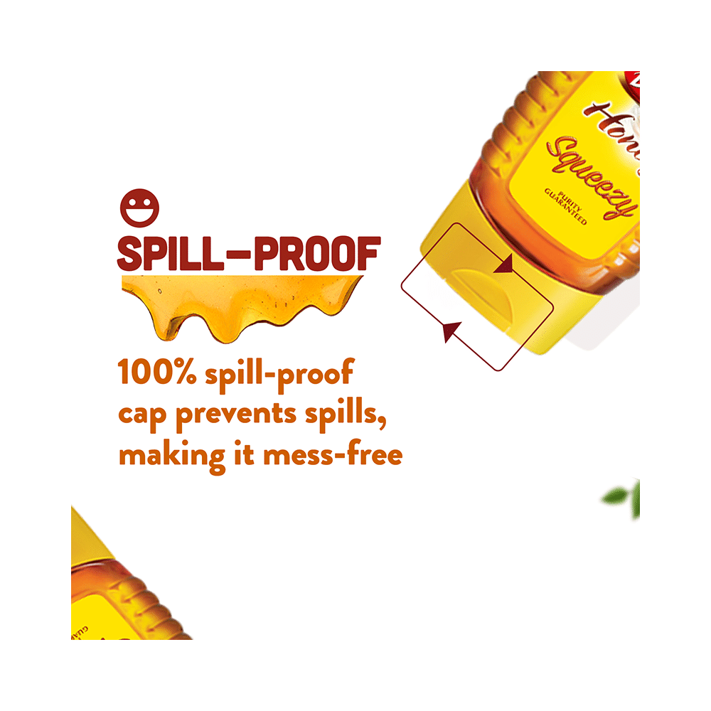 Dabur Honey 100% Pure | World’S No.1 Honey Brand With No Sugar Adulteration Squeezy Pack - Image 6