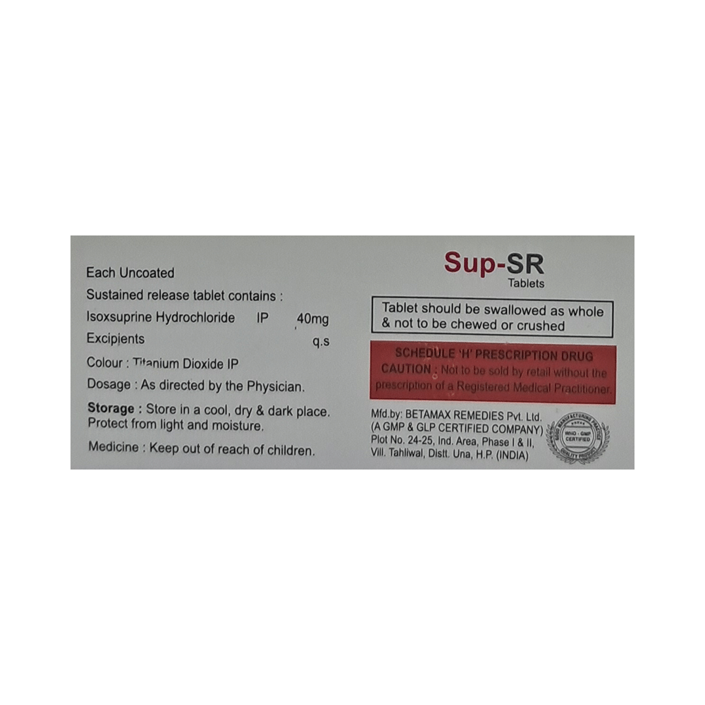 Sup-SR Tablet - Image 2