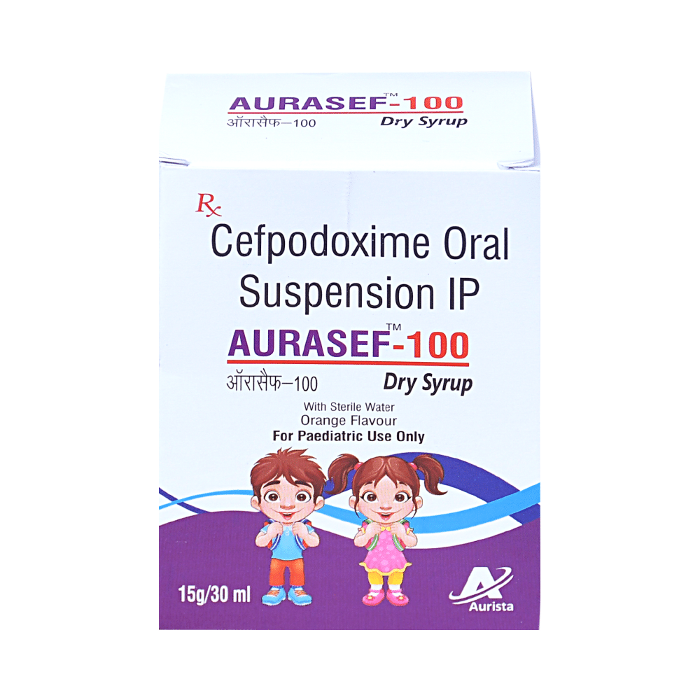 Aurasef 100 Dry Syrup - Image 1