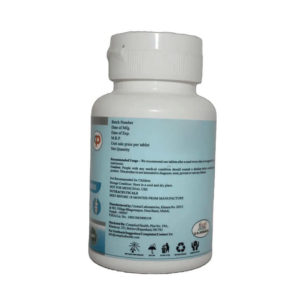 Biomore Coral Calcium Magnesium, Zinc, Vitamin D and Cissus Quadrangularis Tablet - Image 3