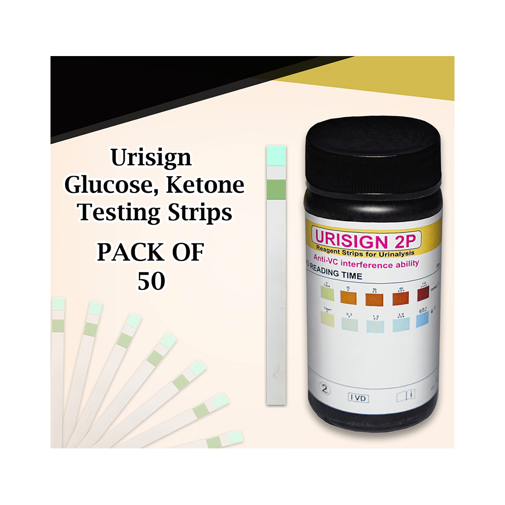 Recombigen Urisign 2 Parameter Reagent Strips for Urinalysis Urine Test (50 Each) - Image 4