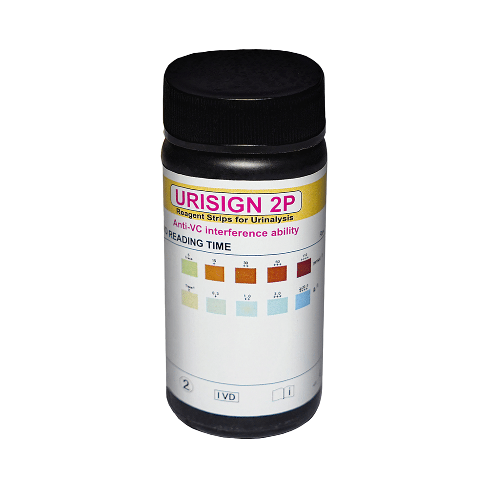 Recombigen Urisign 2 Parameter Reagent Strips for Urinalysis Urine Test (50 Each) - Image 2