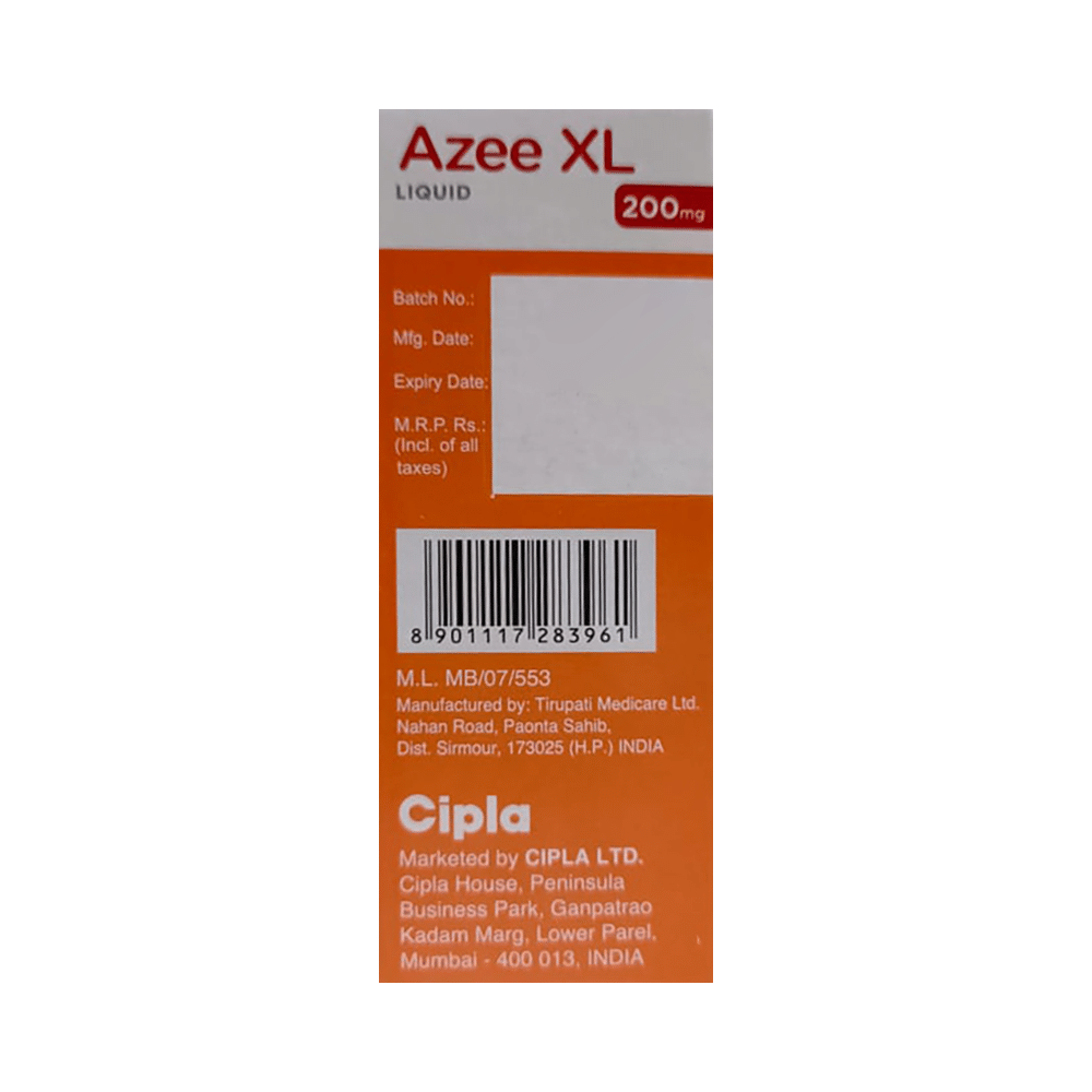 Azee XL 200mg Liquid Peppermint & Orange - Image 3