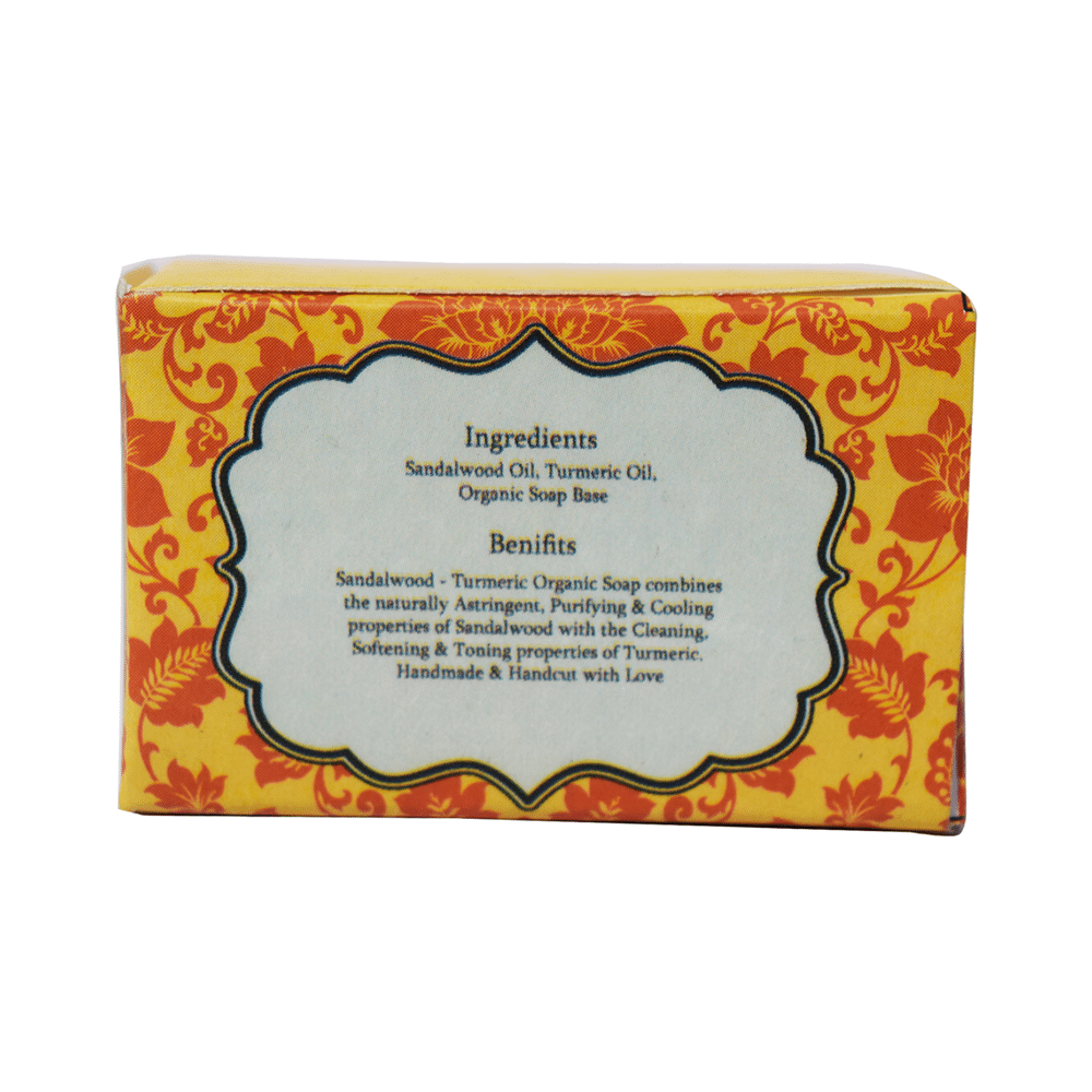 Mirah Belle Sandalwood Turmeric Healing Soap - Image 2
