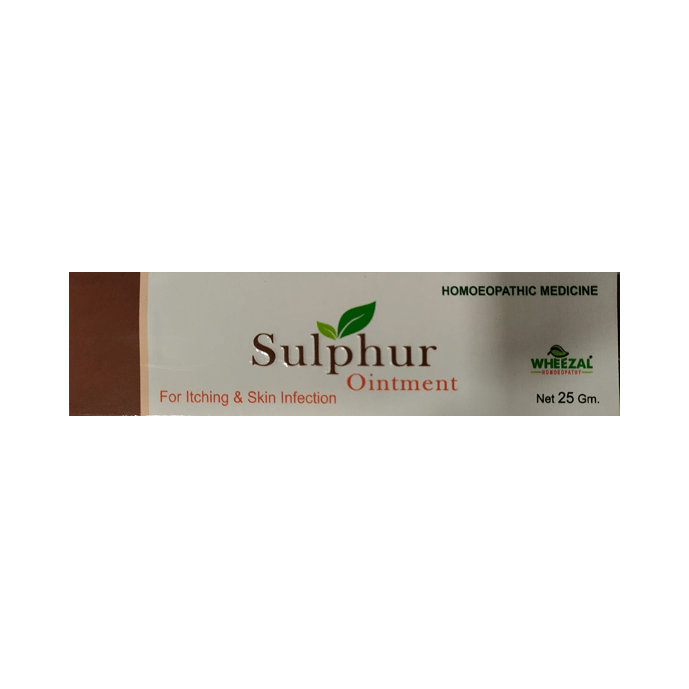 Wheezal Sulphur Ointment - Image 1