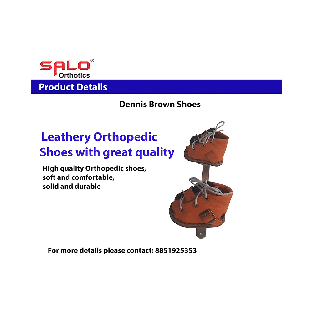 Salo Orthotics Orthopedic Clubfoot Shoes with Dennis Brown Splint 2.75inch - Image 5
