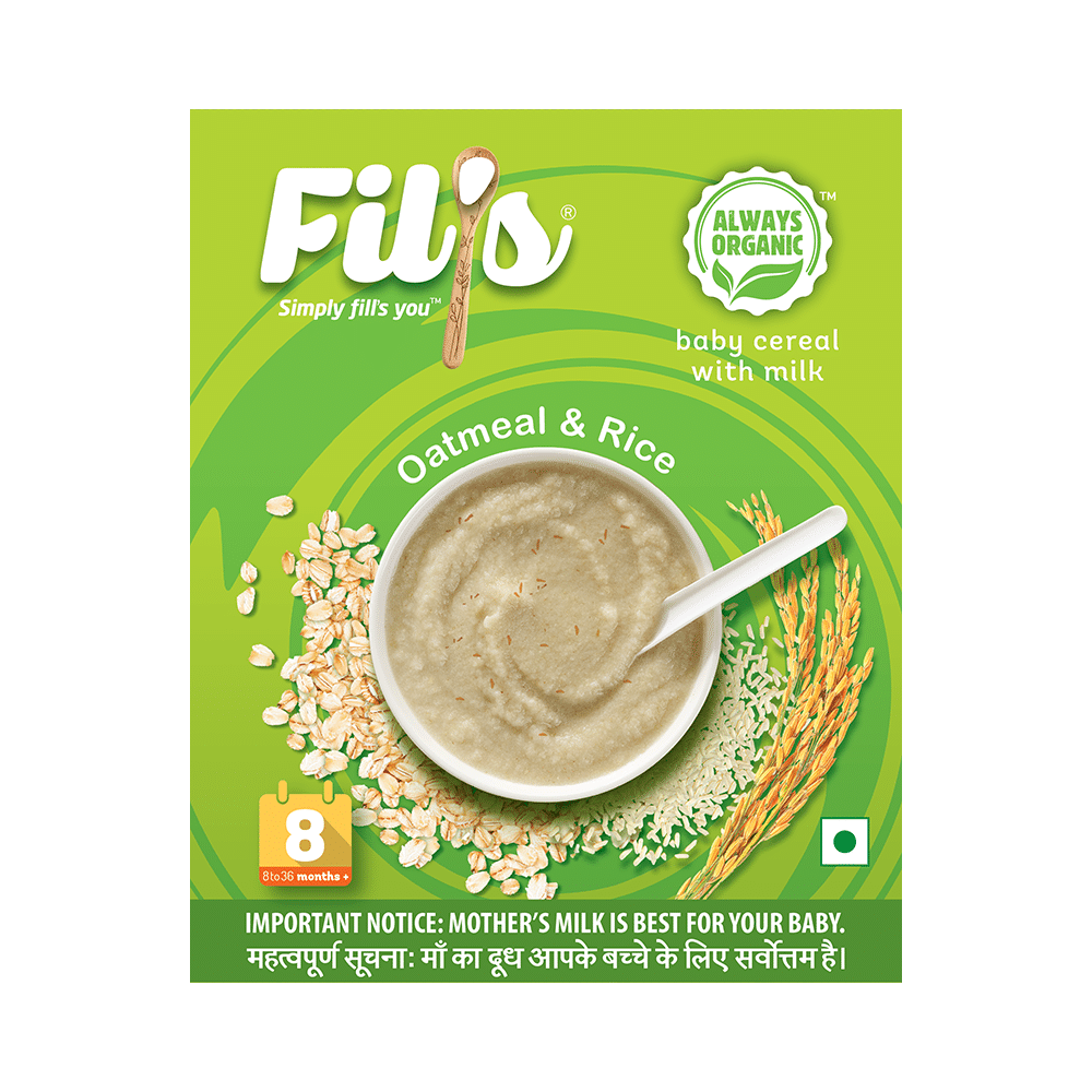 Fil's Baby Cereal with Milk (8 to 36 Months) Oatmeal and Rice - Image 4